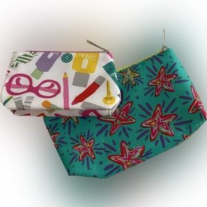 2 Clinique Makeup Pouches